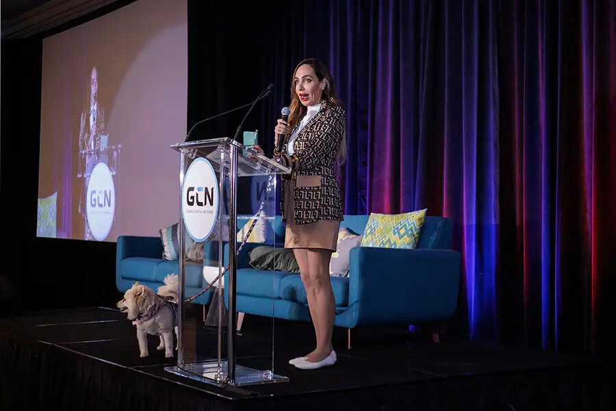 Annabella speaking at Global Capital Network